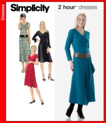 4948 2 HR JERSEY KNIT DRESS LENGTHS SLVS OR NOT PATTERN 14-22
